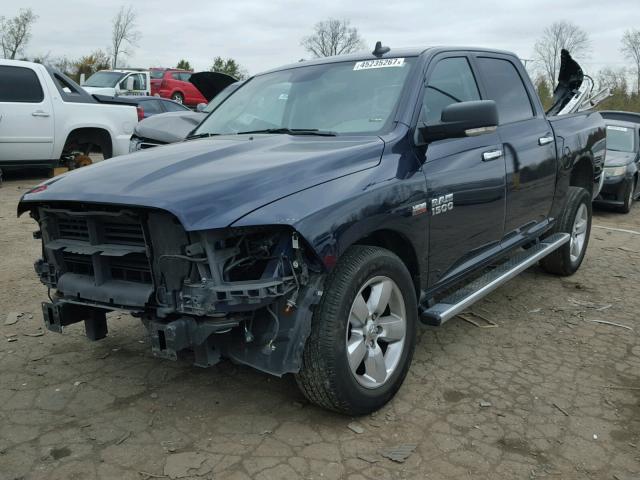 3C6RR7LTXGG348803 - 2016 RAM 1500 SLT BLUE photo 2