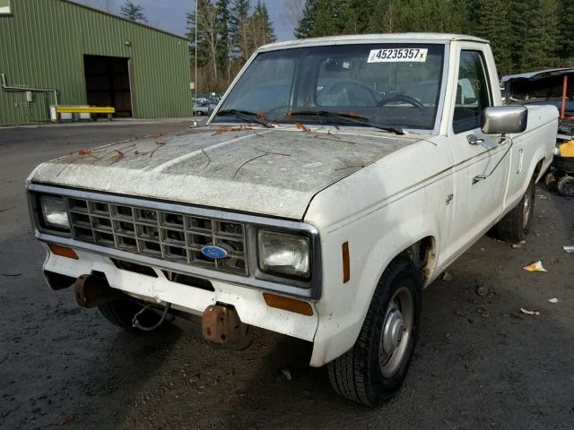 1FTBR10A4HUB43325 - 1987 FORD RANGER WHITE photo 2