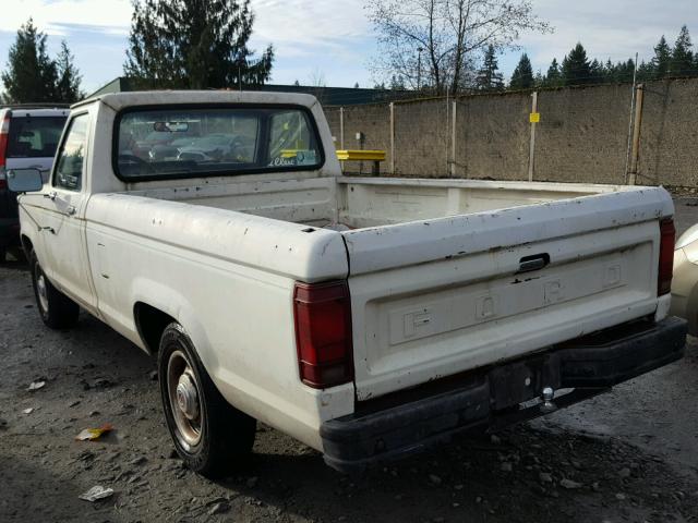 1FTBR10A4HUB43325 - 1987 FORD RANGER WHITE photo 3