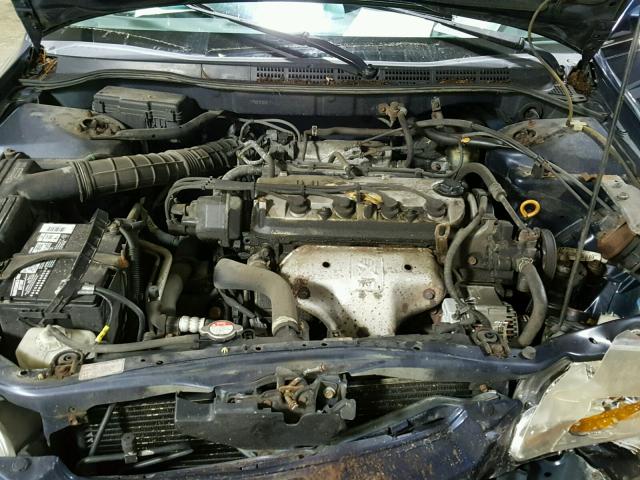 1HGCG5642YA003540 - 2000 HONDA ACCORD LX BLUE photo 7