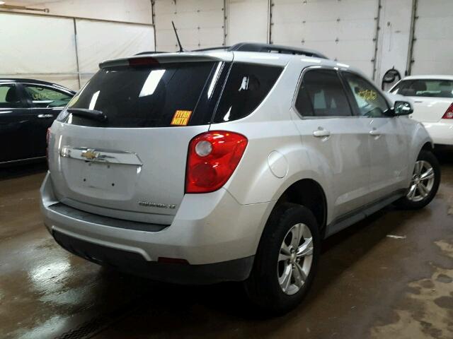 1GNALBEKXEZ125132 - 2014 CHEVROLET EQUINOX LT SILVER photo 4