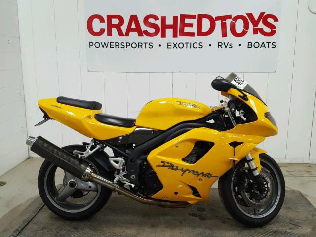 SMT502FP75J216453 - 2005 TRIUMPH MOTORCYCLE DAYTONA 95 YELLOW photo 1