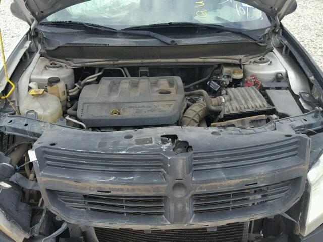 1B3CC4FB8AN211800 - 2010 DODGE AVENGER SILVER photo 7