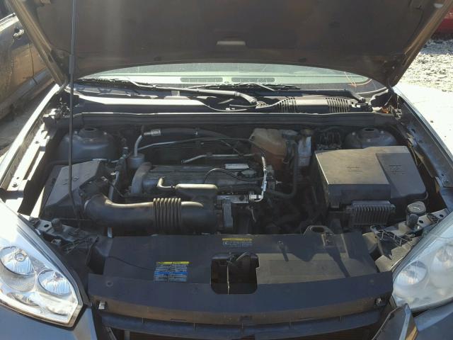 1G1ZT51F56F166639 - 2006 CHEVROLET MALIBU GRAY photo 7