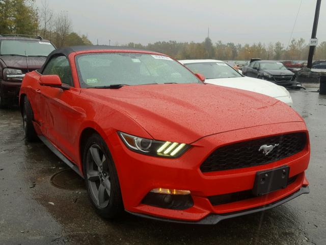 1FATP8EM8G5281244 - 2016 FORD MUSTANG RED photo 1