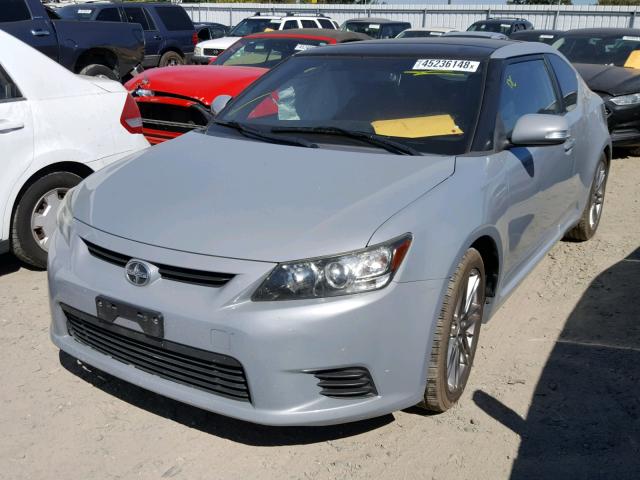 JTKJF5C74B3000246 - 2011 TOYOTA SCION TC 灰色 照片 2