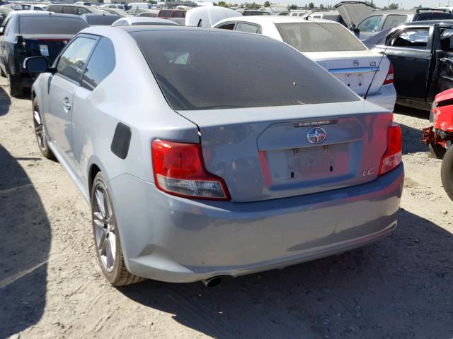 JTKJF5C74B3000246 - 2011 TOYOTA SCION TC 灰色 照片 3