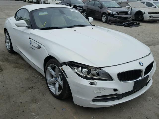 WBALL5C58EJ105635 - 2014 BMW Z4 SDRIVE2 WHITE photo 1