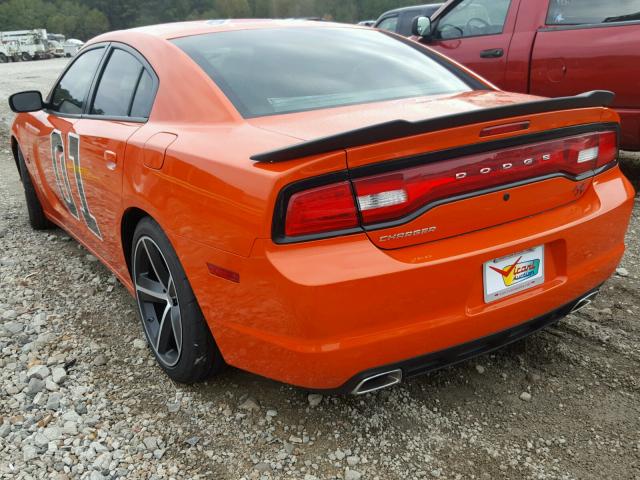 2C3CDXATXCH295549 - 2012 DODGE CHARGER ORANGE photo 3