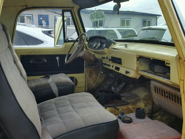 2181214080 - 1962 DODGE CUSTOM 100 YELLOW photo 5