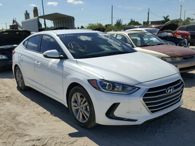 5NPD84LFXHH049190 - 2017 HYUNDAI ELANTRA SE WHITE photo 1