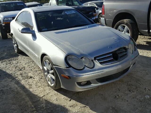 WDBTJ56H07F223987 - 2007 MERCEDES-BENZ CLK SILVER photo 1