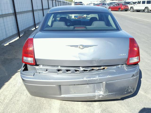 2C3LA43R86H226355 - 2006 CHRYSLER 300 CHARCOAL photo 9