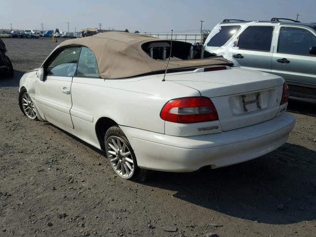 YV1NC56D4YJ010969 - 2000 VOLVO C70 TURBO WHITE photo 3