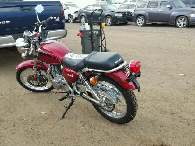 JS1NJ4CA992100785 - 2009 SUZUKI TU250 X RED photo 3