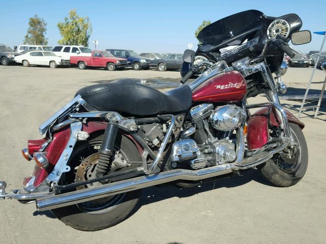 1HD1FDV302Y625384 - 2002 HARLEY-DAVIDSON FLHR MAROON photo 4