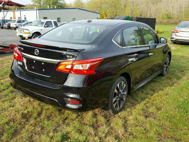 3N1AB7AP1HY357145 - 2017 NISSAN SENTRA RED photo 4