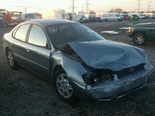 1FAFP53U57A108609 - 2007 FORD TAURUS GREEN photo 1