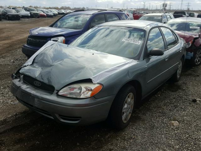 1FAFP53U57A108609 - 2007 FORD TAURUS GREEN photo 2