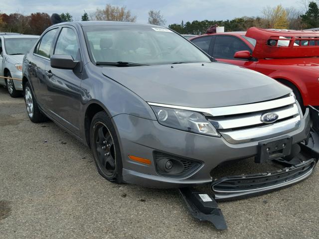 3FAHP0HA1BR191917 - 2011 FORD FUSION SE GRAY photo 1