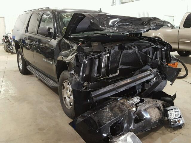 1GNFC16J49R172300 - 2009 CHEVROLET SUBURBAN C BLACK photo 1