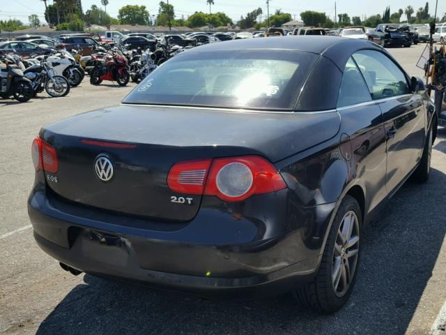WVWFA71F78V015564 - 2008 VOLKSWAGEN EOS LUX 黑色 照片 4