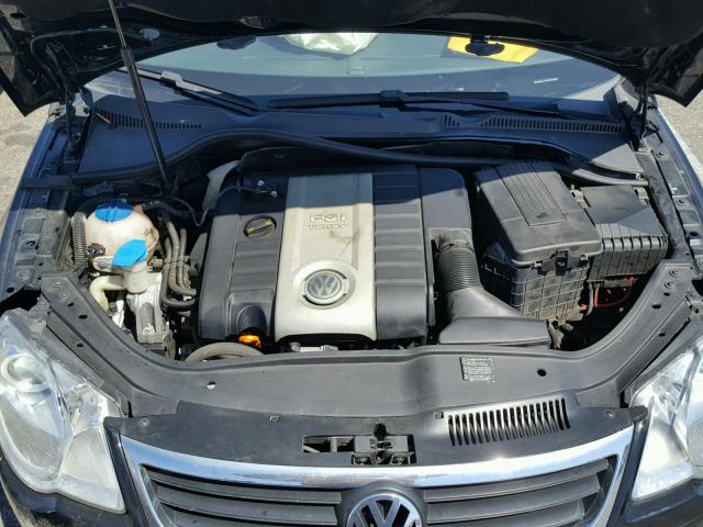 WVWFA71F78V015564 - 2008 VOLKSWAGEN EOS LUX 黑色 照片 7