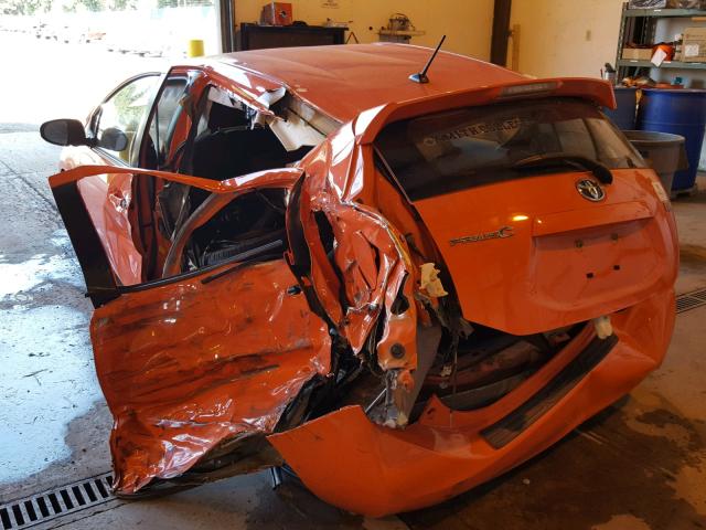 JTDKDTB33E1060958 - 2014 TOYOTA PRIUS C ORANGE photo 3