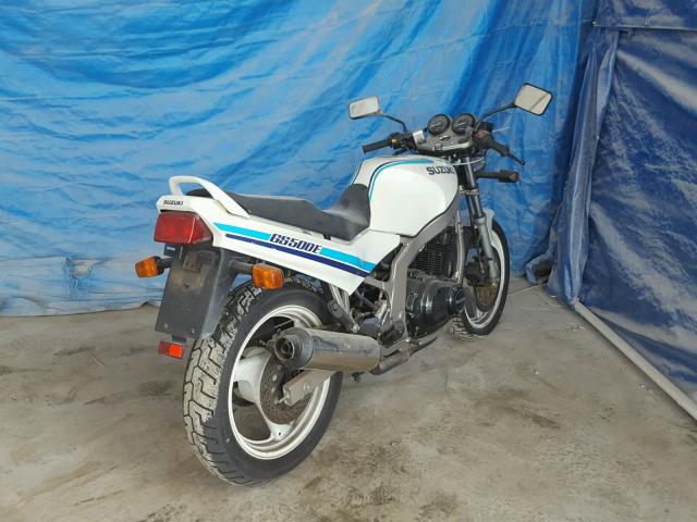 JS1GM51A0K2100365 - 1989 SUZUKI GS500 E BLUE photo 4