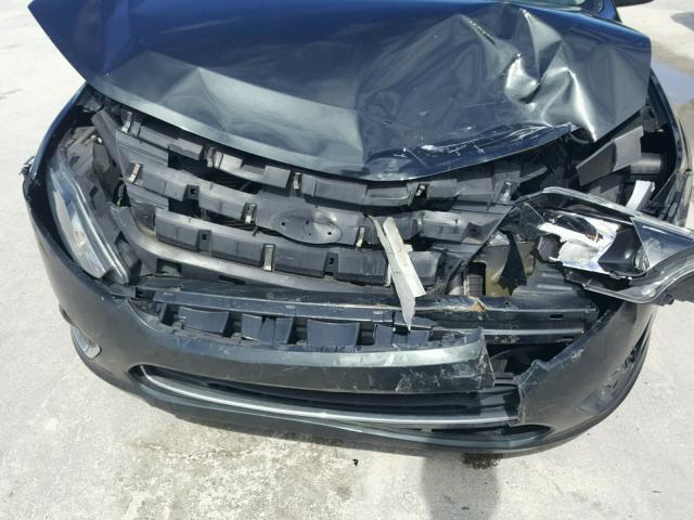 3FAHP0JG1AR273059 - 2010 FORD FUSION SEL BLACK photo 9