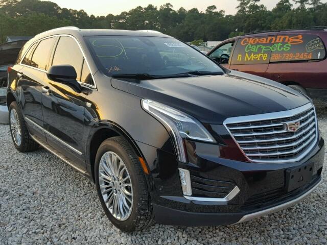 1GYKNFRS0HZ190899 - 2017 CADILLAC XT5 BLACK photo 1