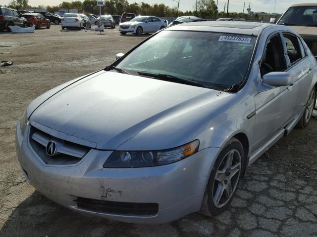 19UUA66204A051591 - 2004 ACURA TL SILVER photo 2