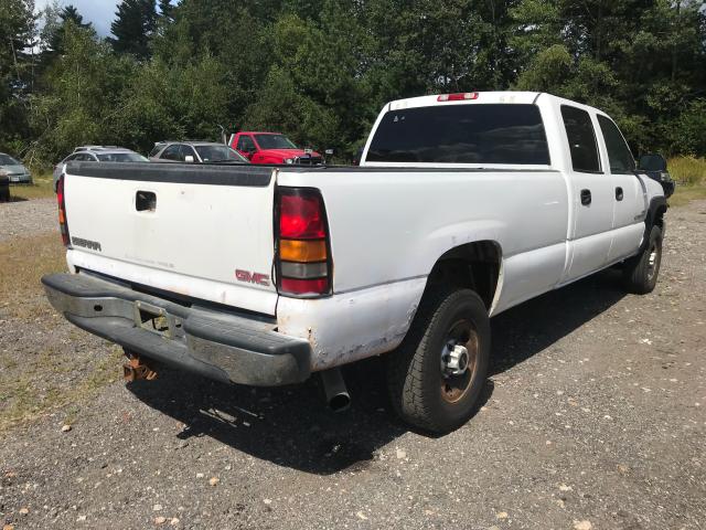 1GTHC23285F906677 - 2005 GMC SIERRA C25 WHITE photo 4