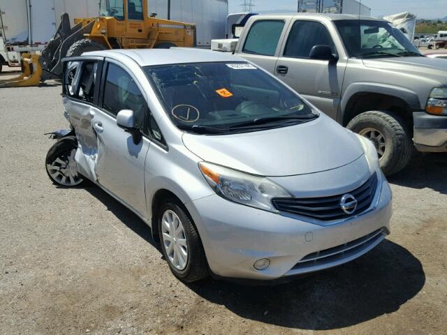 3N1CE2CPXEL359937 - 2014 NISSAN VERSA NOTE SILVER photo 1