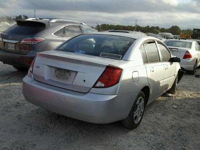 1G8AJ52F05Z100581 - 2005 SATURN ION LEVEL SILVER photo 4