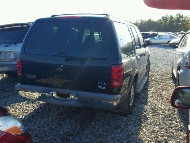 1FMRU17L31LB02177 - 2001 FORD EXPEDITION BLACK photo 4