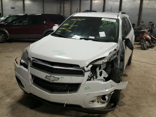 2GNALDEK2D1143501 - 2013 CHEVROLET EQUINOX LT WHITE photo 2