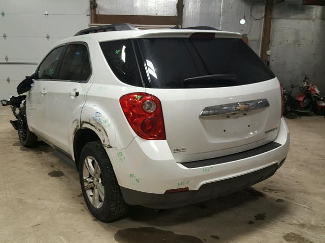 2GNALDEK2D1143501 - 2013 CHEVROLET EQUINOX LT WHITE photo 3