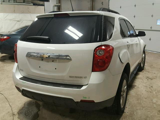 2GNALDEK2D1143501 - 2013 CHEVROLET EQUINOX LT WHITE photo 4