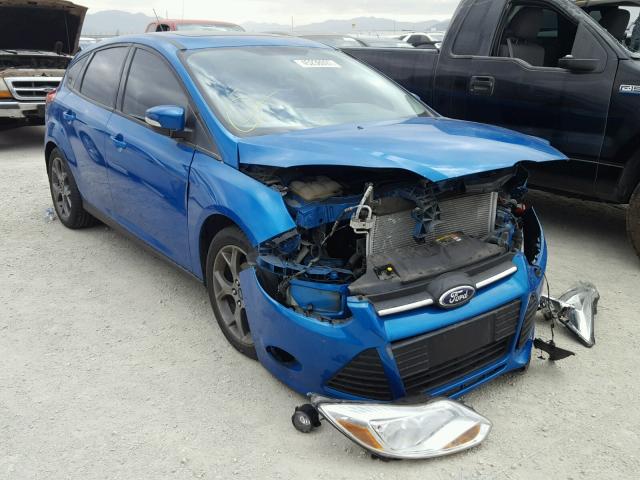 1FADP3K2XEL132207 - 2014 FORD FOCUS SE BLUE photo 1