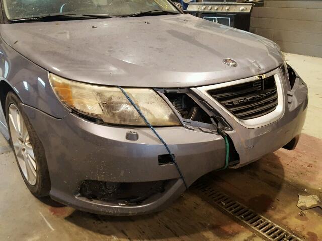 YS3FH41UX81109060 - 2008 SAAB 9-3 AERO GRAY photo 10