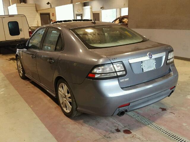 YS3FH41UX81109060 - 2008 SAAB 9-3 AERO GRAY photo 3