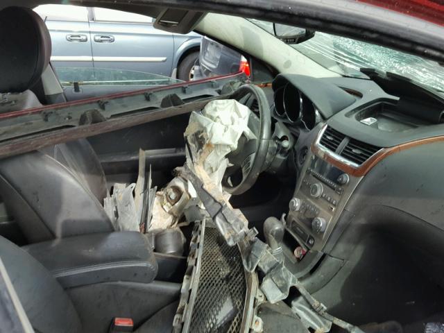 1G1ZE5EB5AF132257 - 2010 CHEVROLET MALIBU LTZ 栗色 照片 5