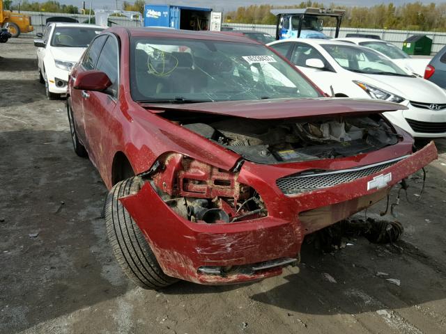 1G1ZE5EB5AF132257 - 2010 CHEVROLET MALIBU LTZ 栗色 照片 9