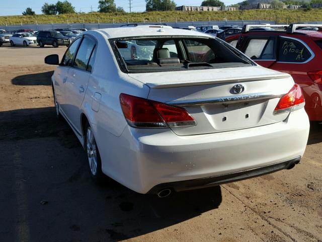 4T1BK3DB5BU419257 - 2011 TOYOTA AVALON BAS Ağ foto 3