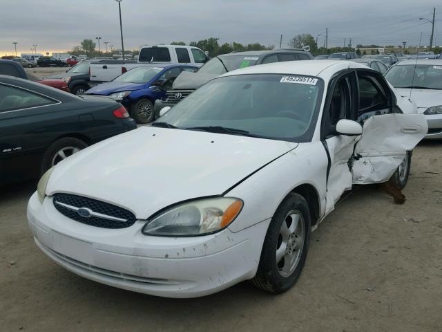 1FAFP55U43A270996 - 2003 FORD TAURUS SES WHITE photo 2