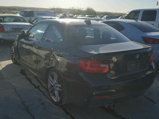 WBA1F5C55EVW98121 - 2014 BMW 228 I BLACK photo 3