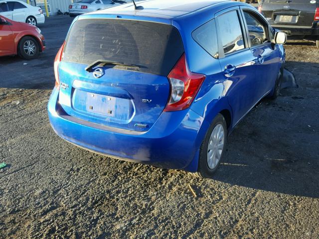 3N1CE2CP8EL362691 - 2014 NISSAN VERSA NOTE BLACK photo 4