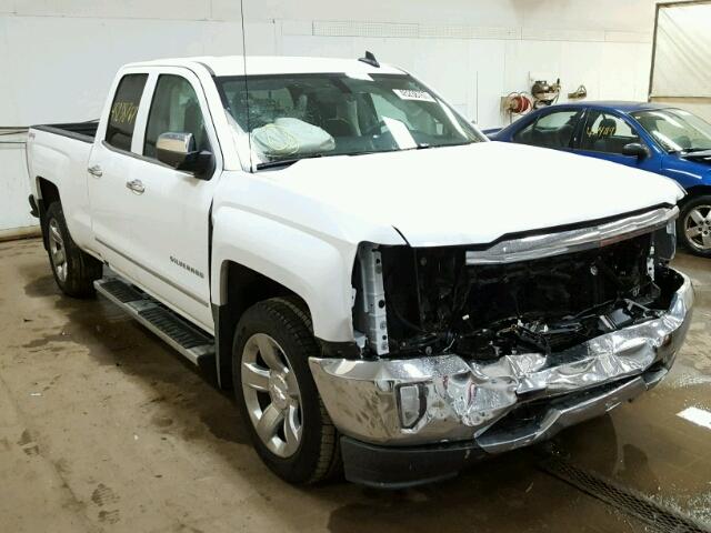 1GCVKSEC0HZ183745 - 2017 CHEVROLET SILVERADO WHITE photo 1