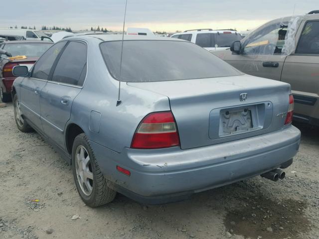 1HGCD5658SA044506 - 1995 HONDA ACCORD EX BLUE photo 3